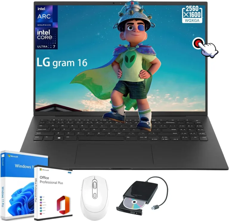 Discover the LG Gram Touchscreen Laptop