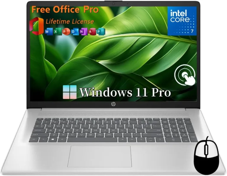 Best Laptop: HP 17 with Touchscreen
