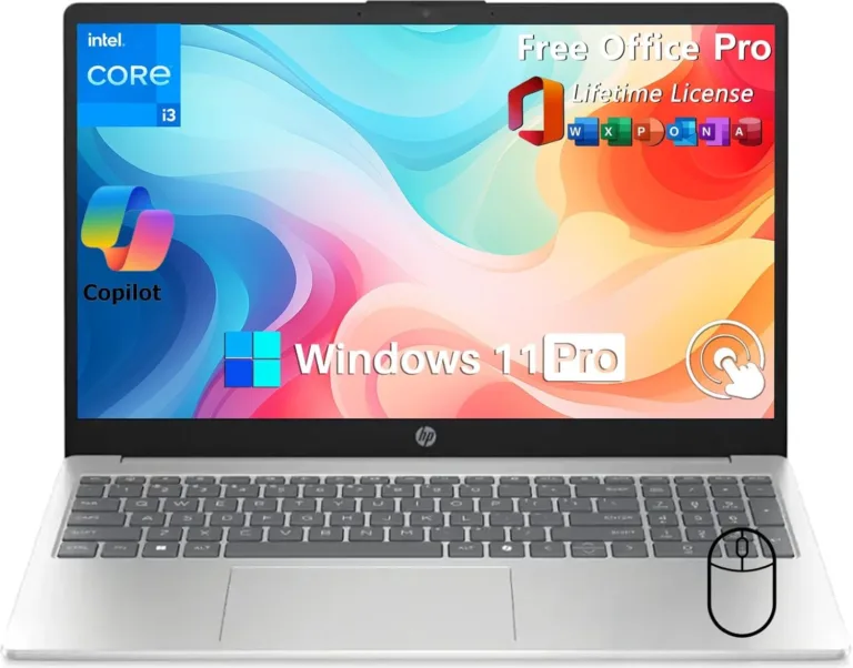 Best Laptop: HP 15.6″ Touchscreen Business Laptop